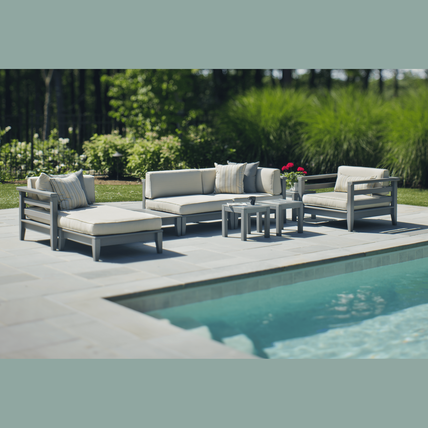 Seaside Casual Cambridge Sectional Armless (002)