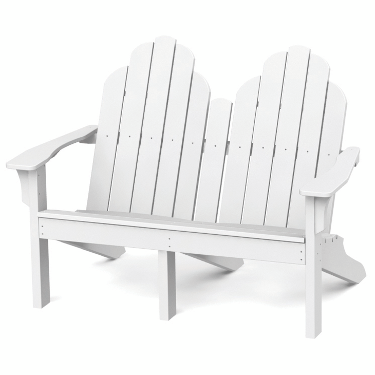 Seaside Casual Adirondack Classic Love Seat (012)