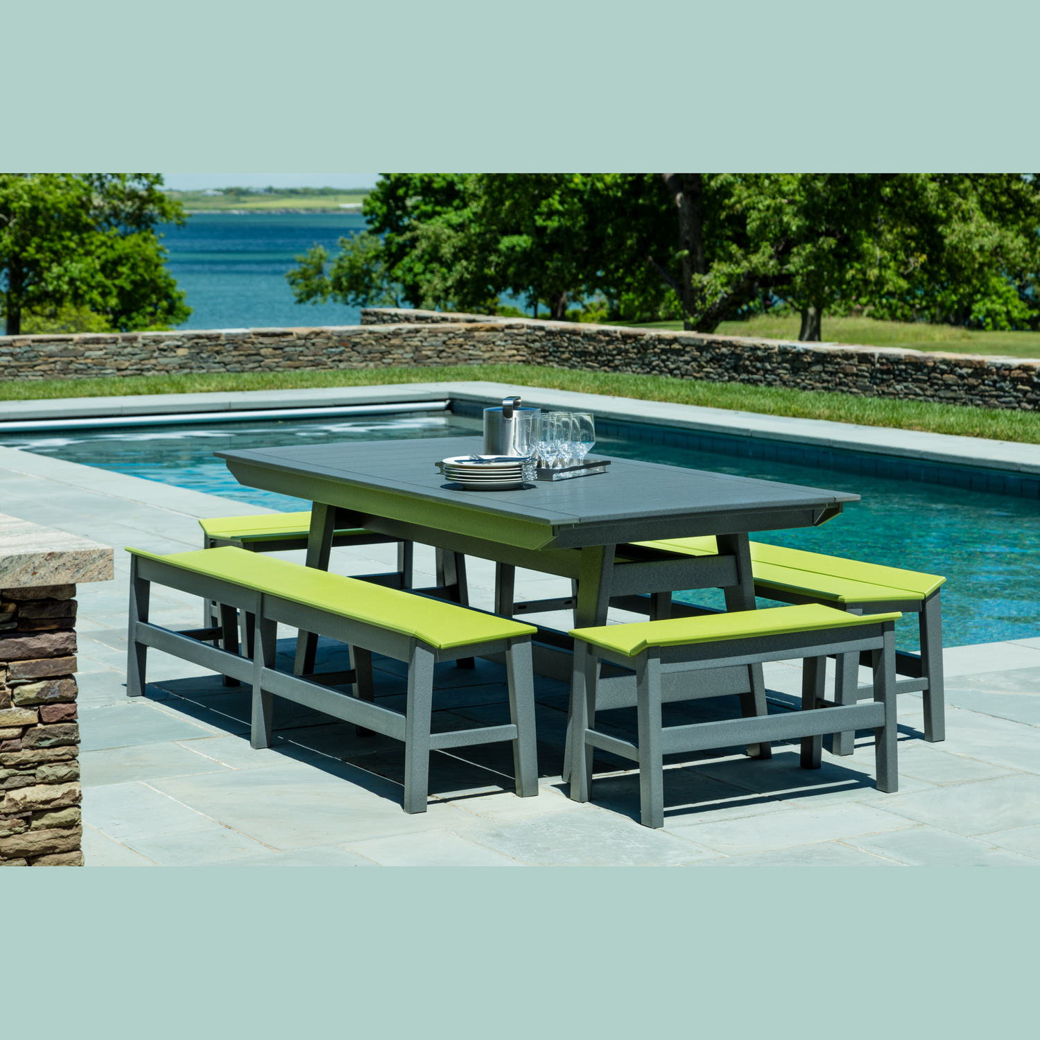 DINING Seaside Casual MAD DINING Table 40 x 85" (271)