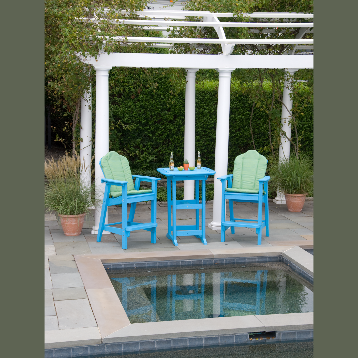 Seaside Casual Portsmouth BAR Table 30 x 30" (057)