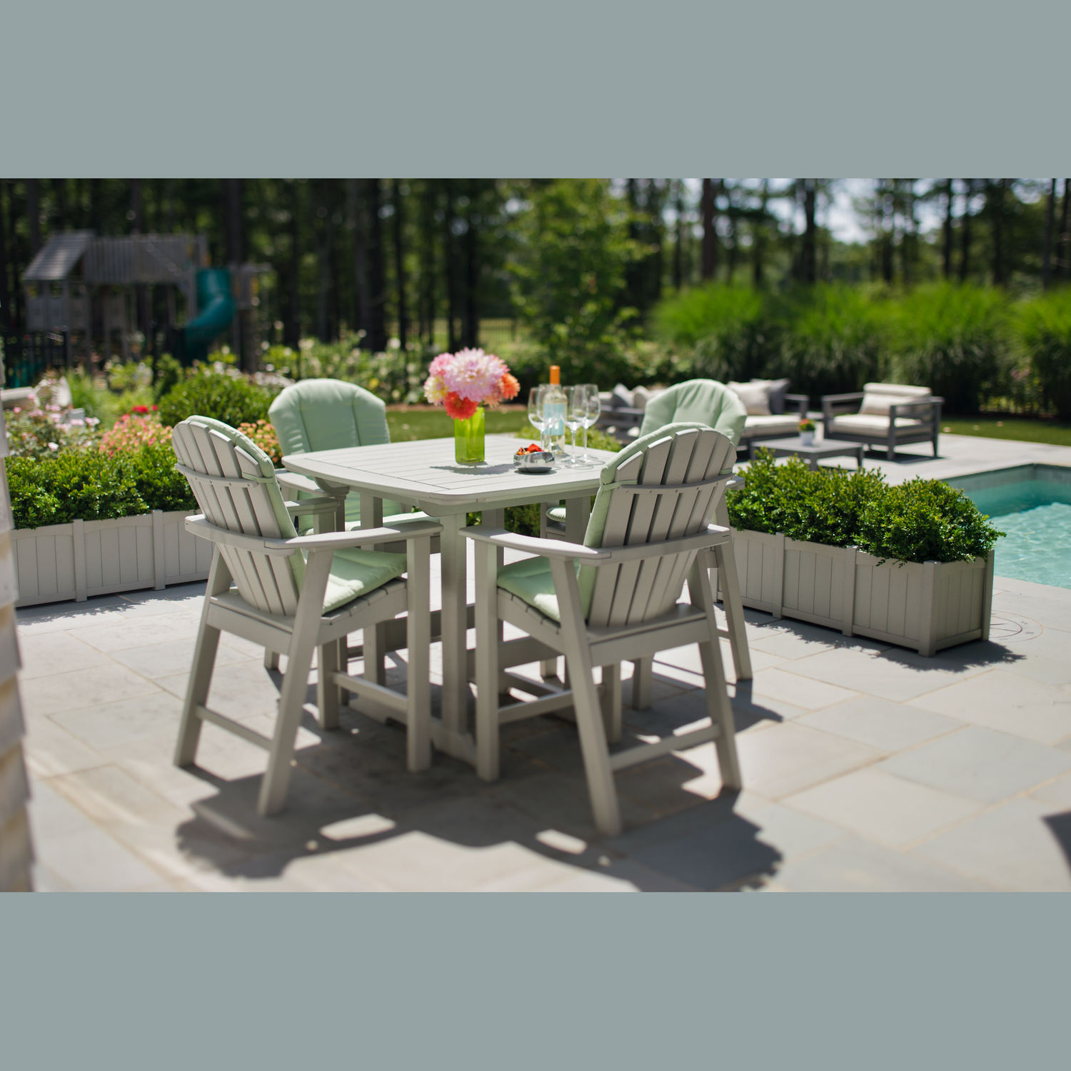 Seaside Casual Portsmouth BALCONY Table 42 x 42" (067)