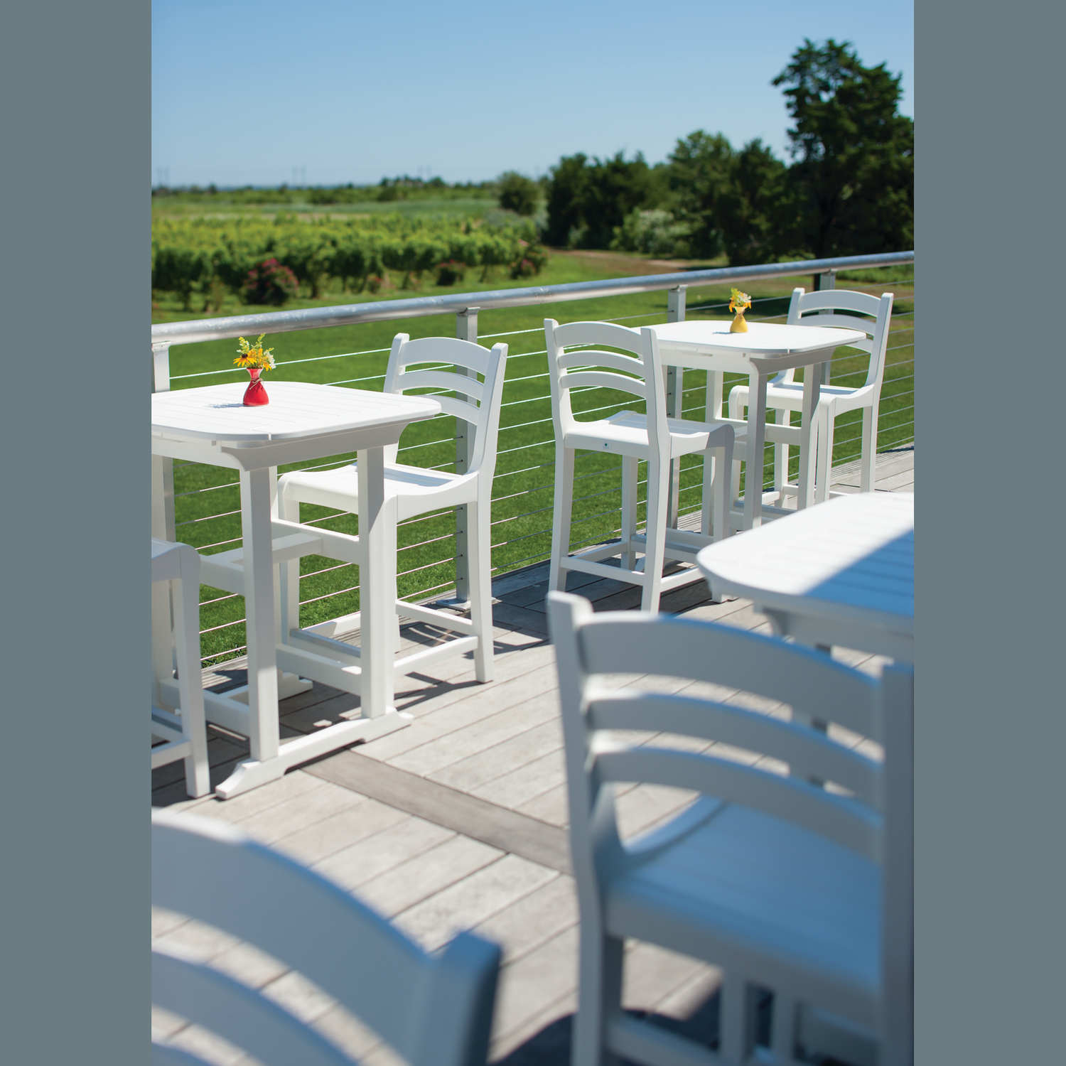 Seaside Casual Portsmouth BALCONY Table 30 x 30" (080)
