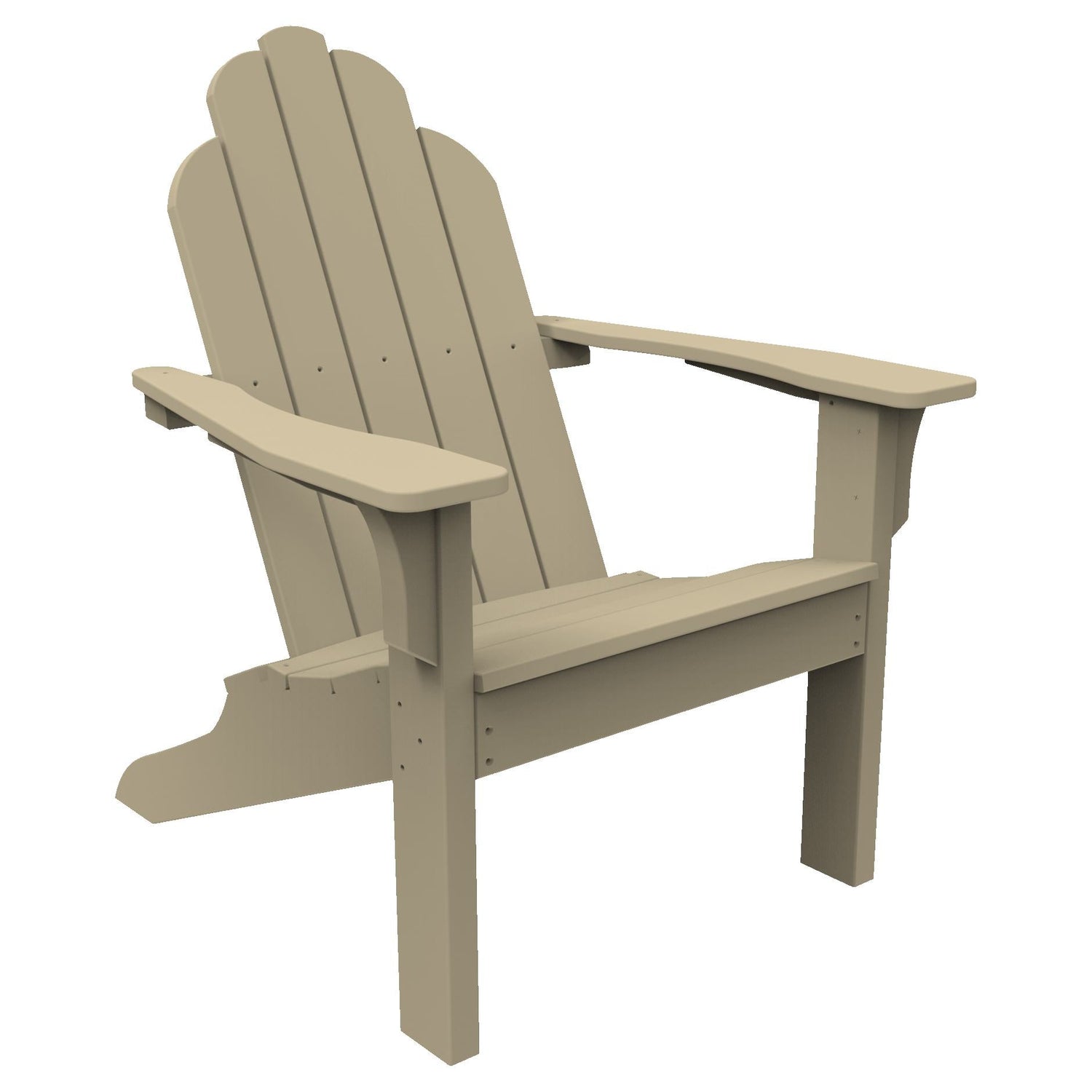 Seaside Casual Classic Adirondack Chair – Poly Outdoor Chair