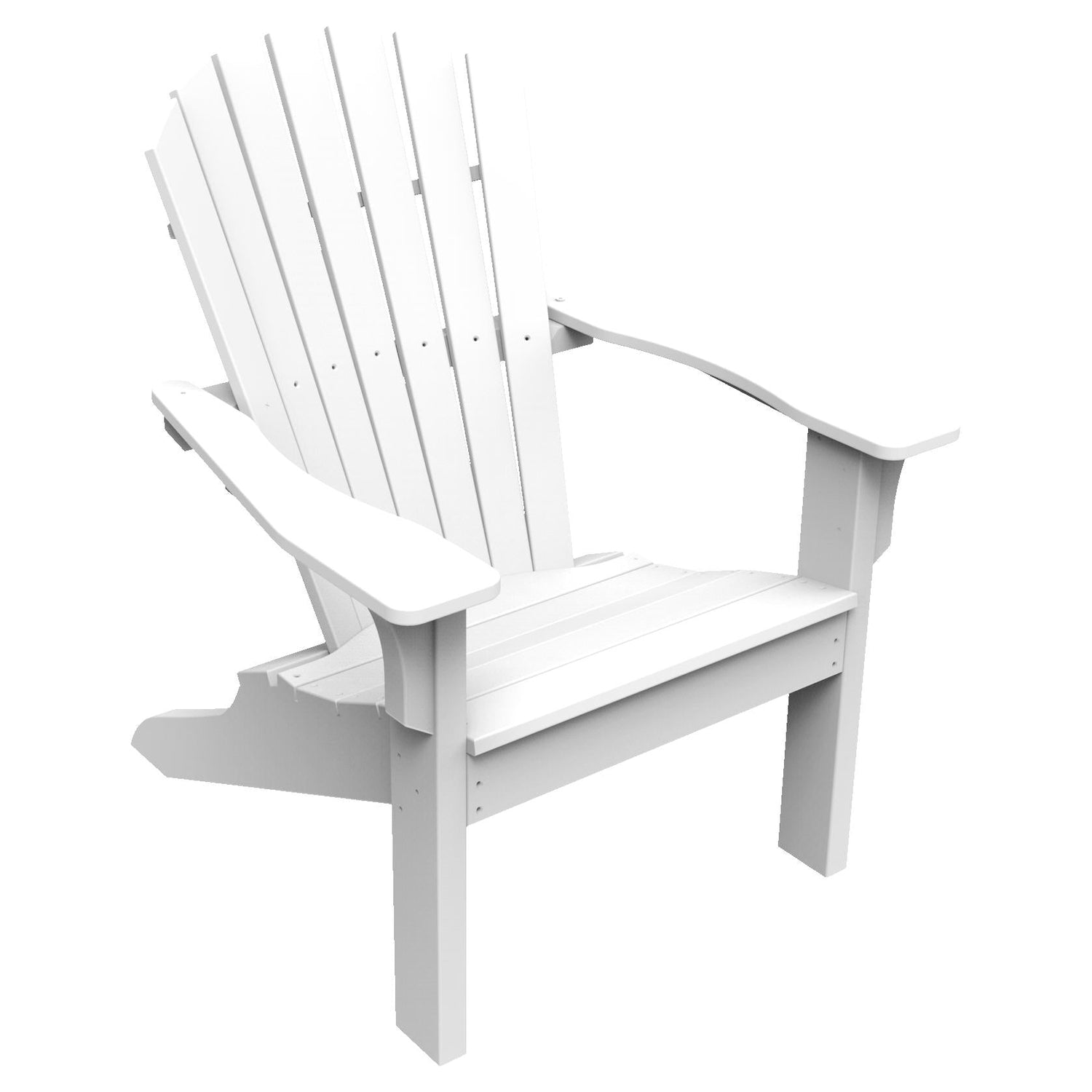 Seaside Casual Shellback Adirondack Chair -- Poly Outdoor Chair