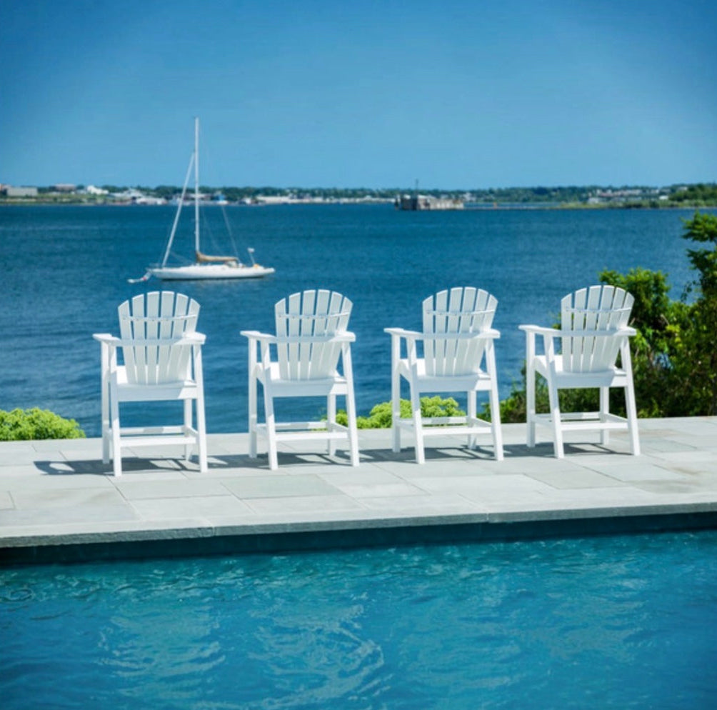 Seaside Casual Adirondack SHELLBACK BALCONY  Chair (017)