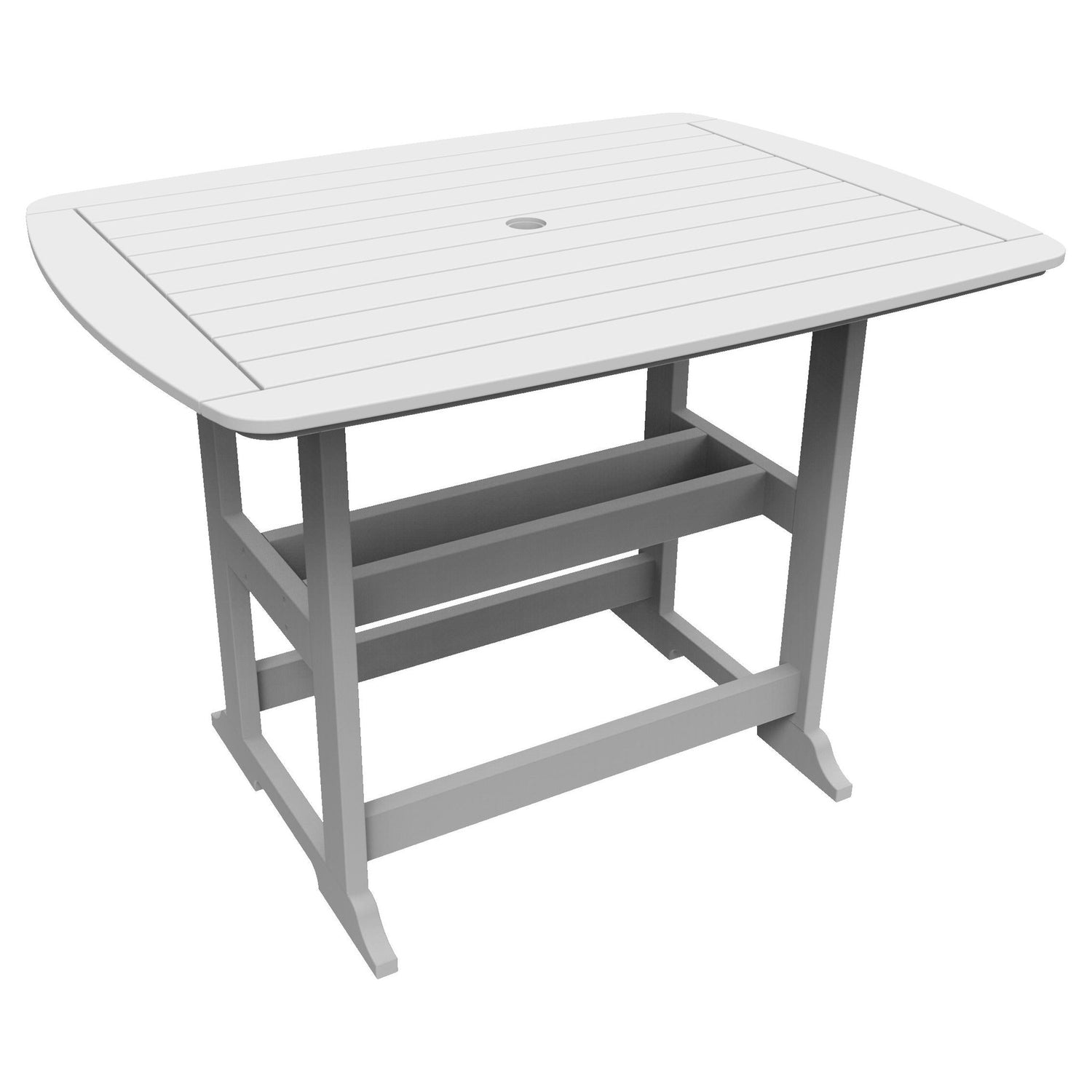 42x56 Inch Rectangular Seaside Casual Rectangular Portsmouth Bar Table