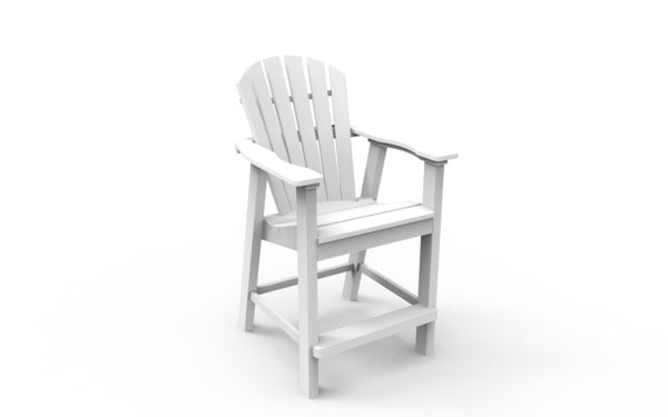 Seaside Casual Adirondack SHELLBACK BALCONY  Chair (017)
