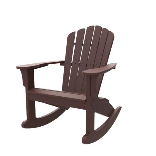 Seaside Casual Coastline Harborview Rocker – Poly Outdoor Rocking Chair