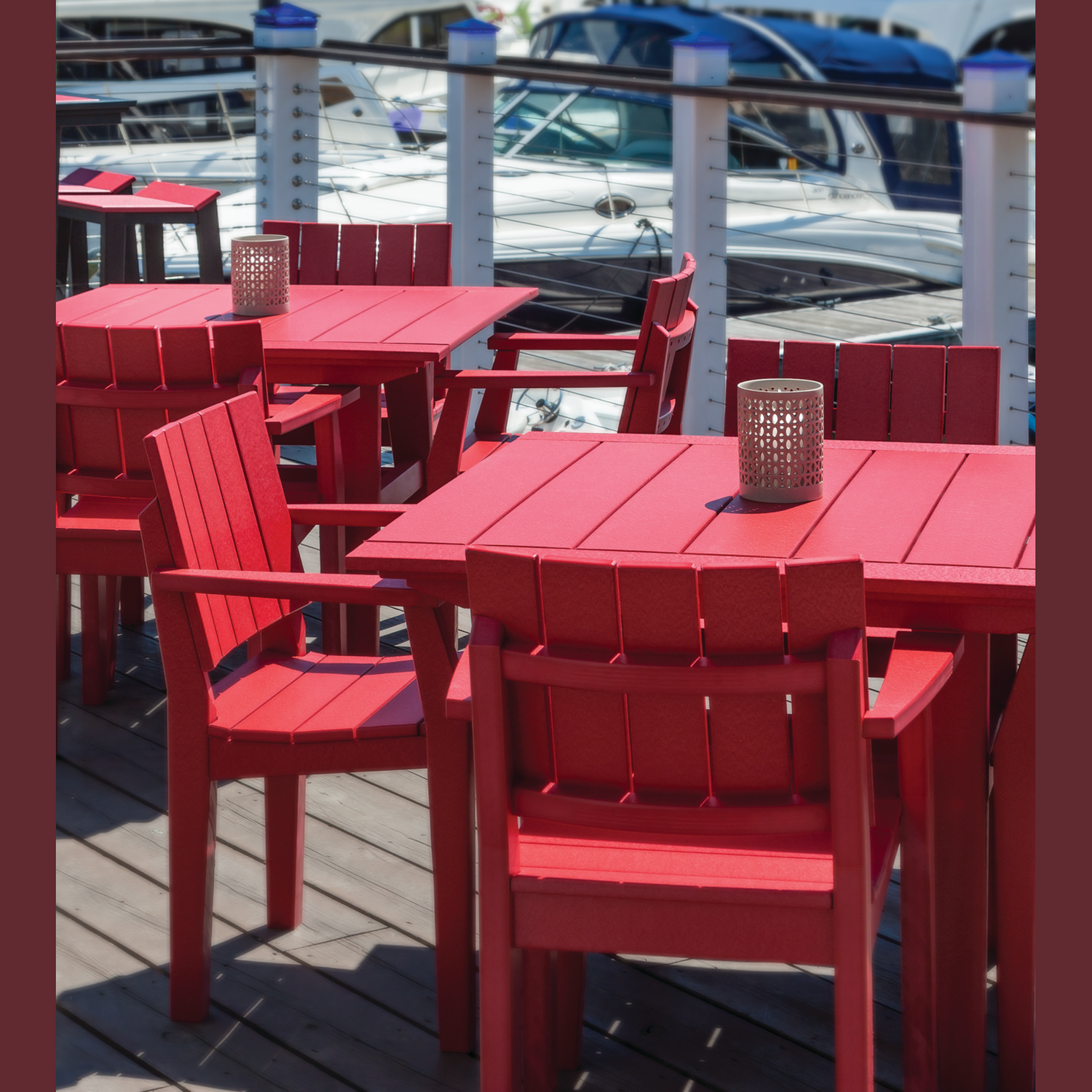 DINING Seaside Casual MAD Table 40 x 40" (274)