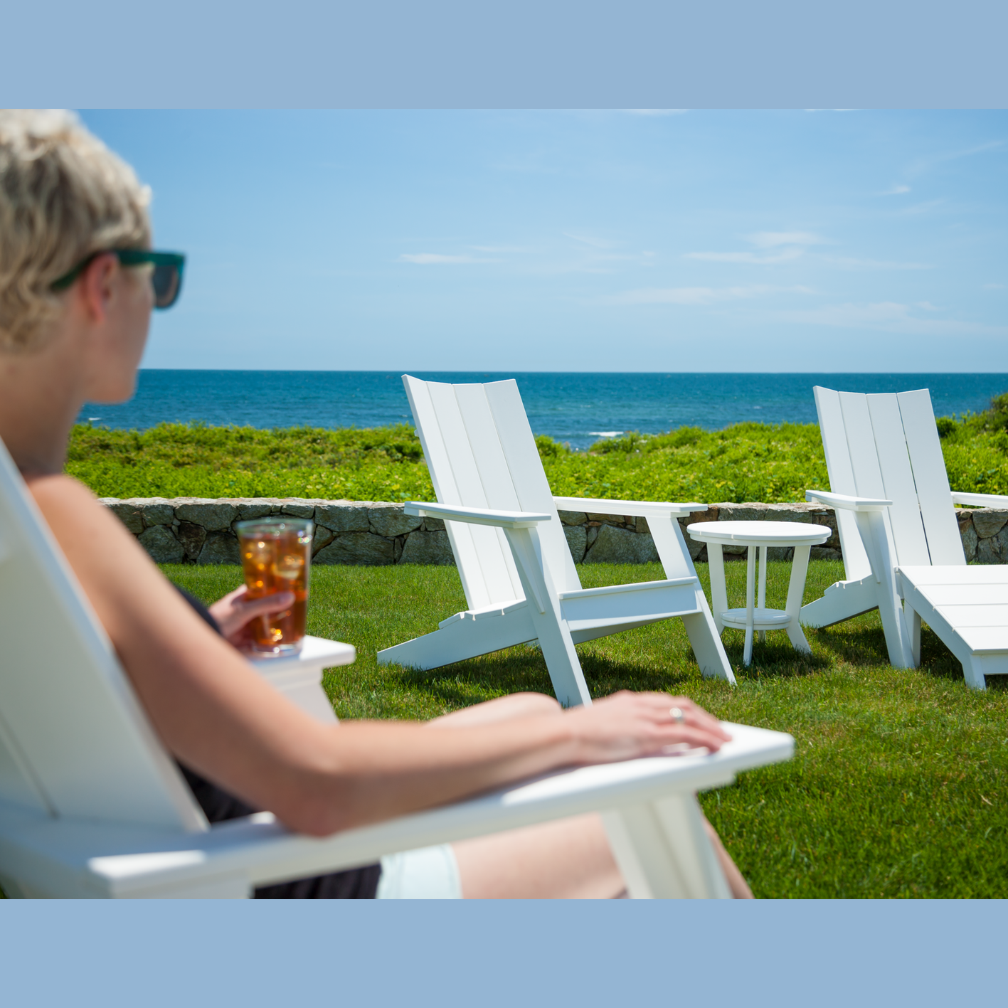 Seaside Casual MAD Foot Stool (290)