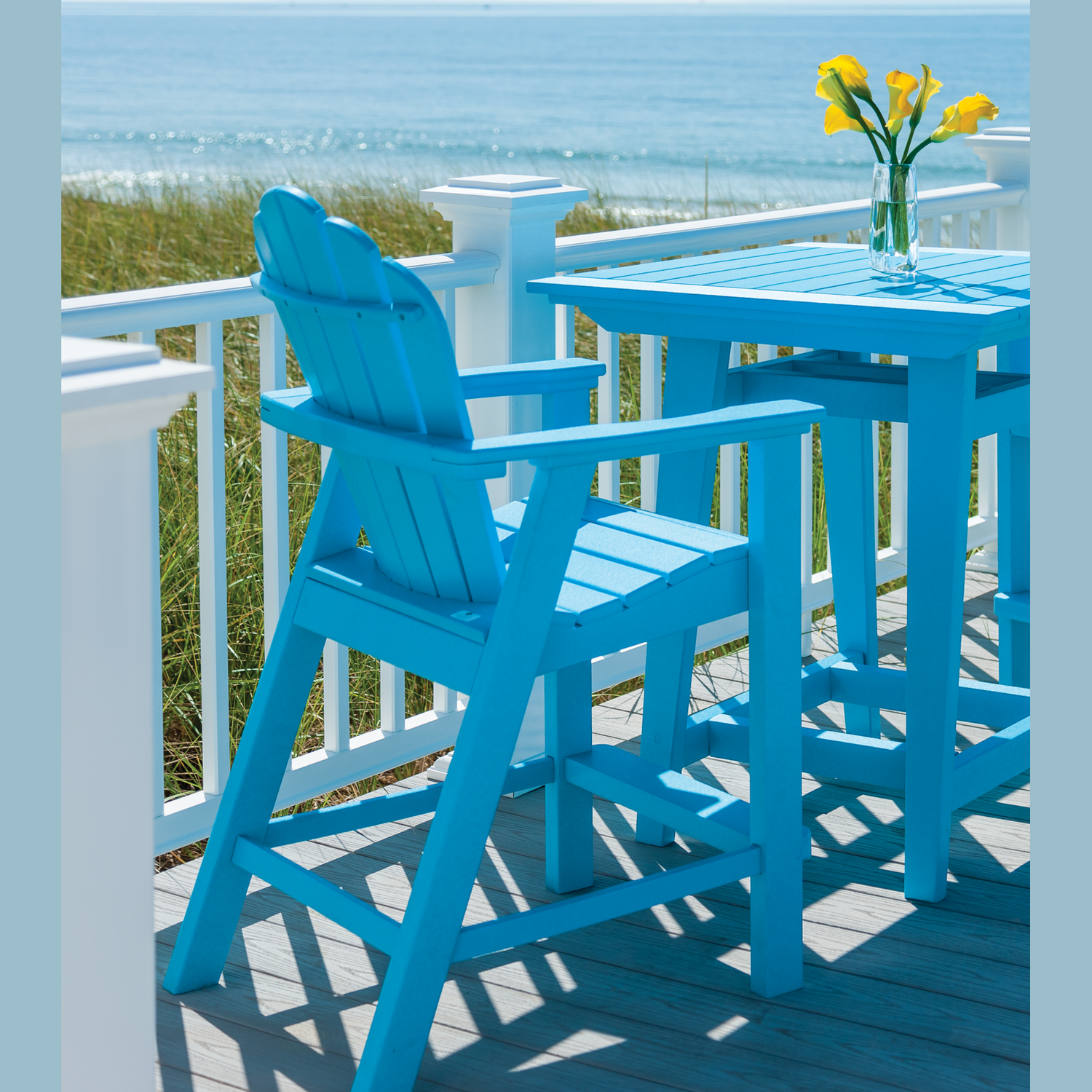 Seaside Casual MAD Balcony Table 40 x 40" (275)